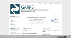 Desktop Screenshot of garps.de